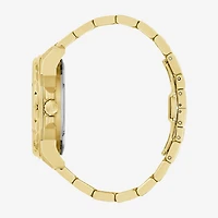 Bulova Mens Automatic Gold Tone Stainless Steel Bracelet Watch 97a200