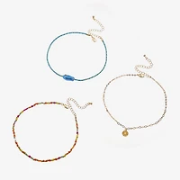 Arizona Womens 3-pc. Necklace Set