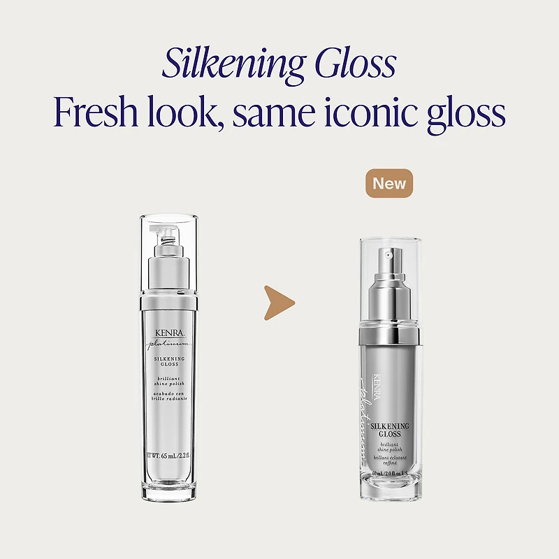 Kenra Professional Platinum Silkening Gloss Styling Product 2 oz.