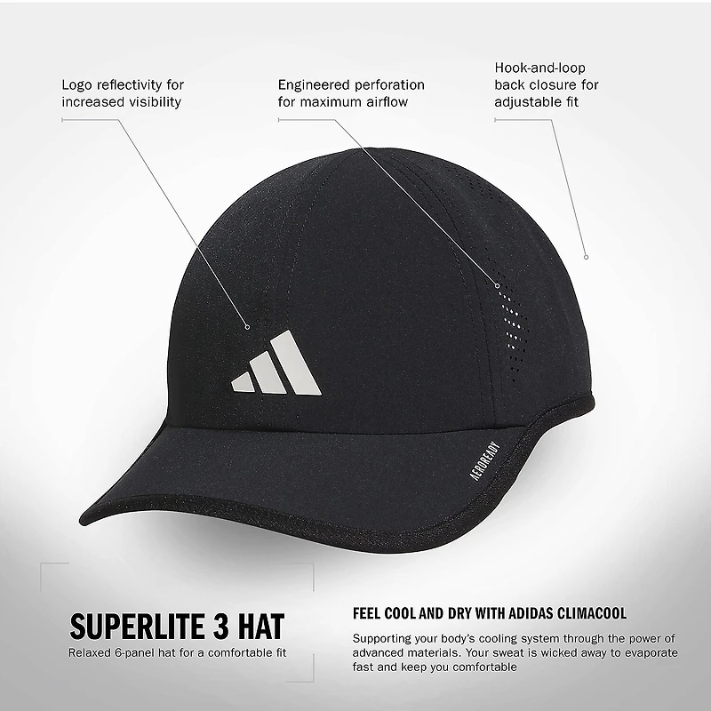 adidas Superlite Womens Moisture Wicking Beanie