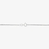 Womens 10K Gold Inch Wheat Chain Necklace