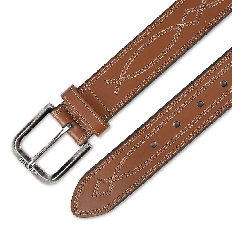 Levi's® 38mm Western Stitch Harness Mens Belt