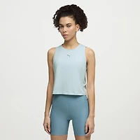 PUMA Womens Crew Neck Sleeveless Active Tank Top