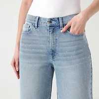 RM Rebecca Minkoff Womens Wide Leg Mid Rise Cropped Pant