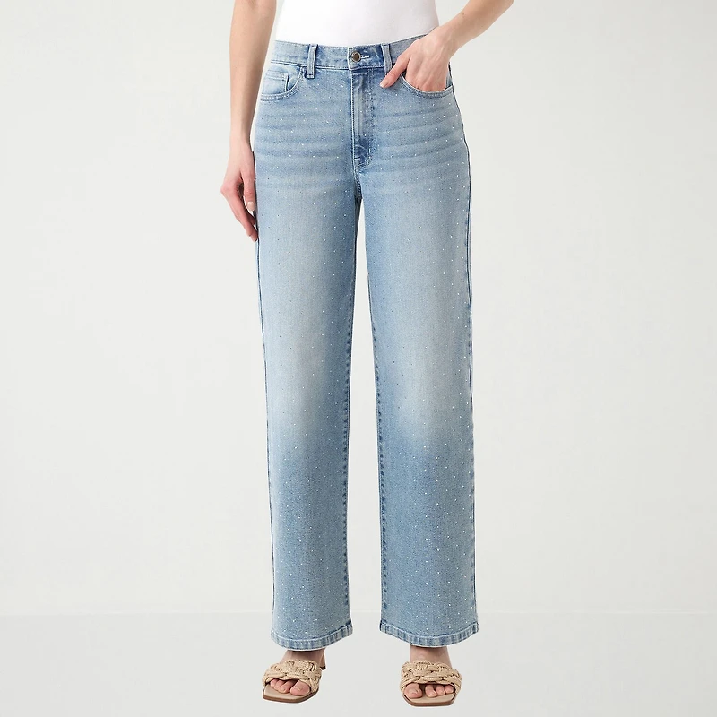RM Rebecca Minkoff Womens Wide Leg Mid Rise Cropped Pant