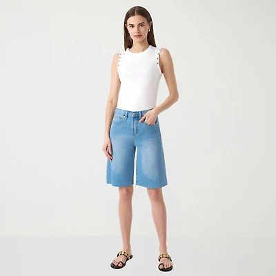 RM Rebecca Minkoff Womens 11" Bermuda Short