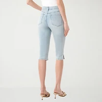 RM Rebecca Minkoff Womens Skinny Mid Rise Capri Pant