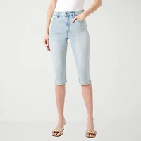 RM Rebecca Minkoff Womens Skinny Mid Rise Capri Pant