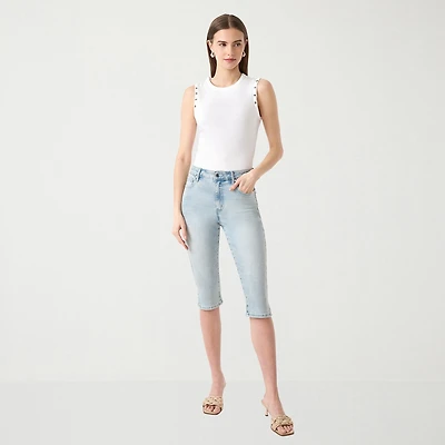 RM Rebecca Minkoff Womens Skinny Capri Pant