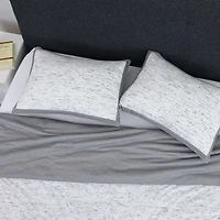 Martex Theo Heathered Reversible Comforter Set