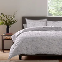 Martex Theo Heathered Reversible Comforter Set