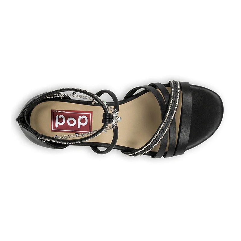 Pop Womens Darelia Wedge Sandals