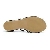 Pop Womens Darelia Wedge Sandals