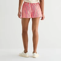 Americana Womens Juniors Pull-On Short
