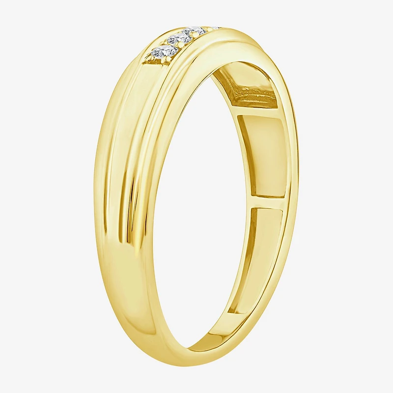 (F / Vs2) Unisex Adult 1 1/2 CT. T.W. Lab Grown White Diamond 10K Gold Marquise Side Stone Halo Bridal Set
