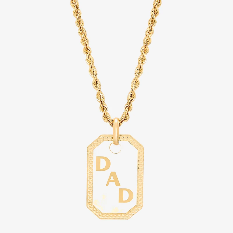 Made in Italy Mens 10K Gold Pendant
