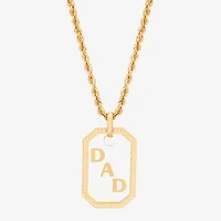 Made in Italy Mens 10K Gold Pendant