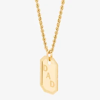 Made in Italy Mens 10K Gold Pendant