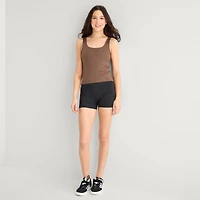 Arizona So Smooth Womens Juniors Scoop Neck Sleeveless Tank Top