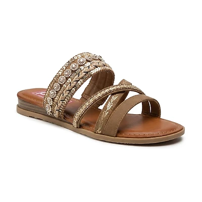Pop Womens Jivanta Wedge Sandals