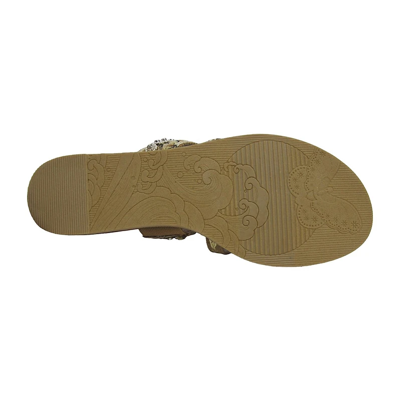 Pop Womens Jivanta Wedge Sandals
