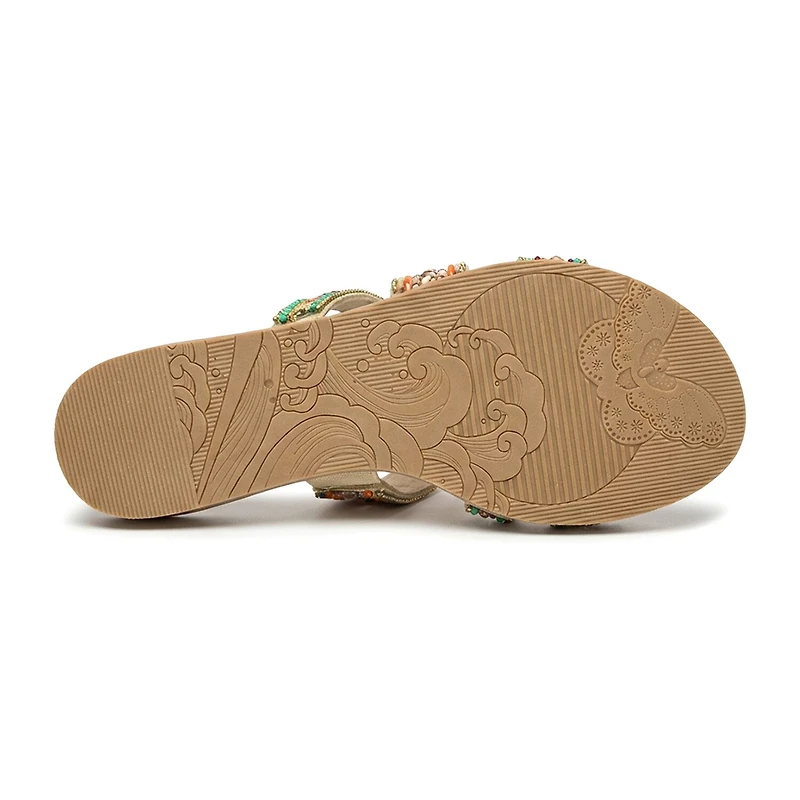 Pop Womens Rivina Wedge Sandals