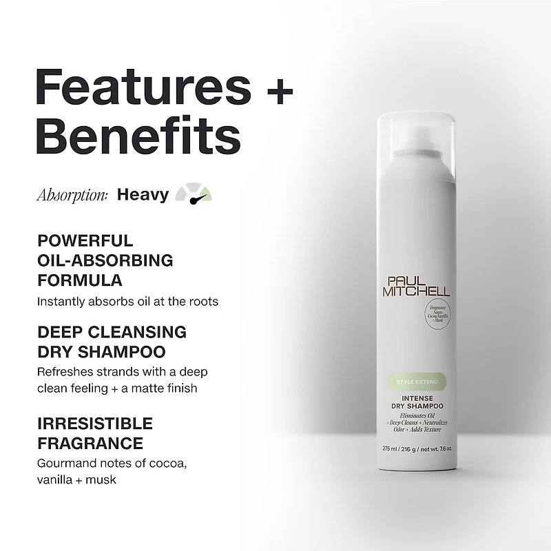 Paul Mitchell Intense Dry Shampoo 7.6 oz.