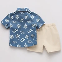 Little Stitch Baby Boys 2-pc. Short Set
