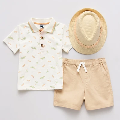 Little Lad Toddler Boys 2-pc. Short Set