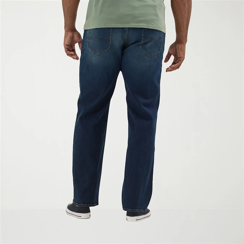 Lee Big and Tall Extreme Motion Relaxed Straight Leg Jeans