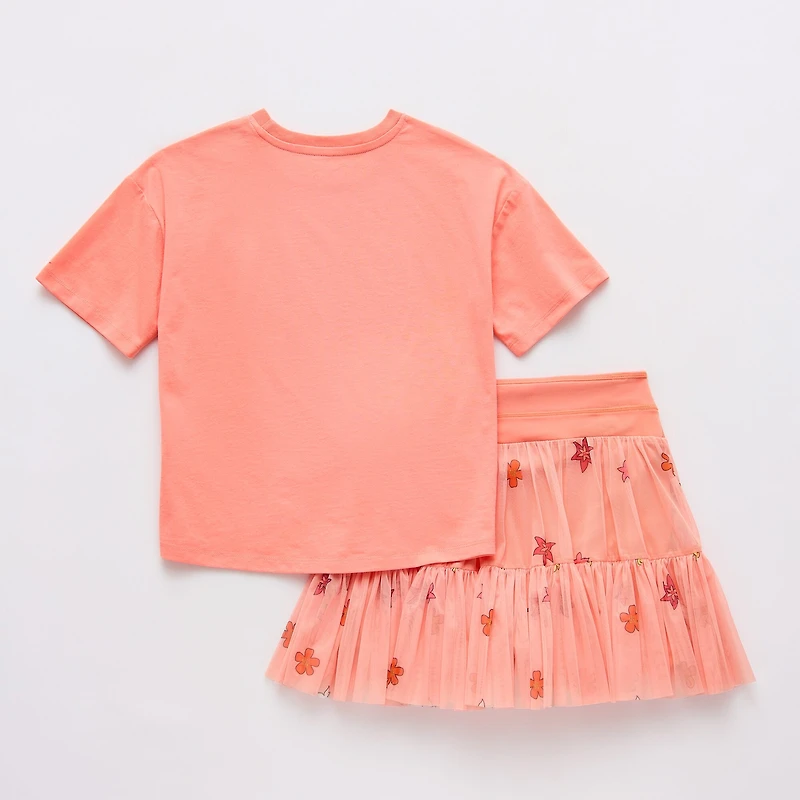 Disney Collection Little & Big Kid Girls 2-pc. Princess Moana Skirt Set