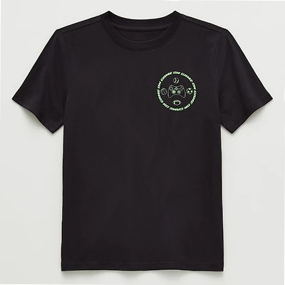 Xersion Little & Big Kid Boys Crew Neck Short Sleeve Regular Fit Graphic T-Shirt