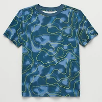Xersion Little & Big Kid Boys Crew Neck Short Sleeve Regular Fit Graphic T-Shirt