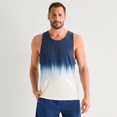 Xersion Mens U Neck Sleeveless Active Tank Top