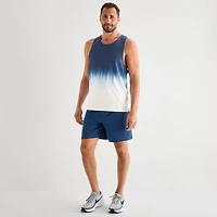 Xersion Mens U Neck Sleeveless Active Tank Top