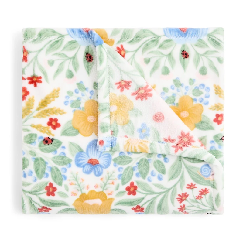 Home Expressions Velvet Plush Print Throw