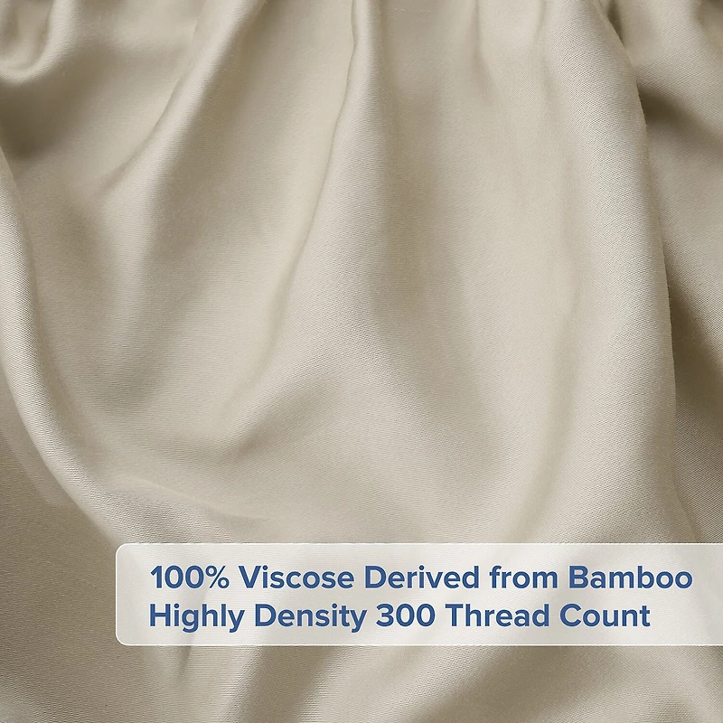 Awesome Home™ Rayon from Bamboo Viscose 500tc Temperature Regulating Sheet Set