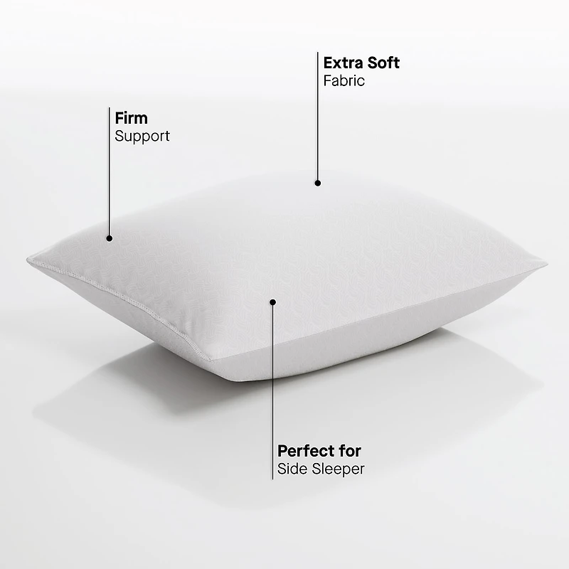 Home Expressions Perfect pair 2-Pack Standard/Queen Pillows
