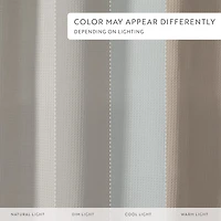 Casual Comfort Cotton Blend Textured Waffle Shower Curtain