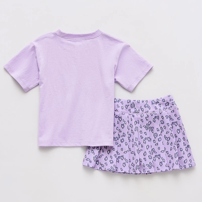 Okie Dokie Active Toddler & Little Girls 2-pc. Skort Set