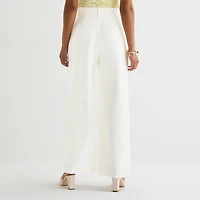 by&by Womens Juniors Wide Leg Trouser