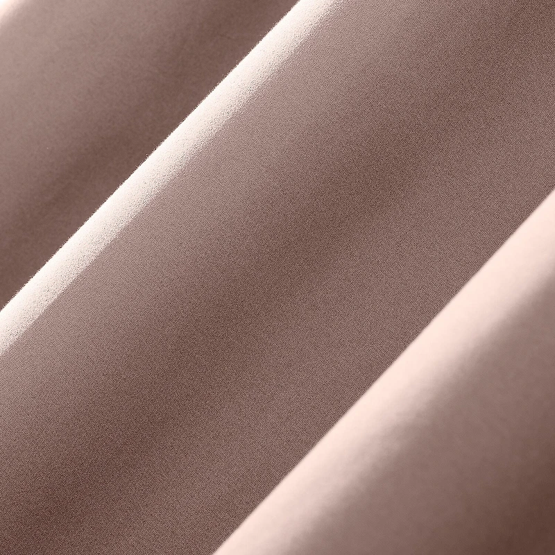 Sun Zero Cyrus Thermal Rod Pocket Back Tab Energy Saving 100% Blackout Single Curtain Panel