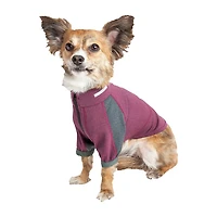 Dog Helios ® 'Eboneflow' Mediumweight 4-Way Stretch Flexible and Breathable Performance Yoga T-Shirt