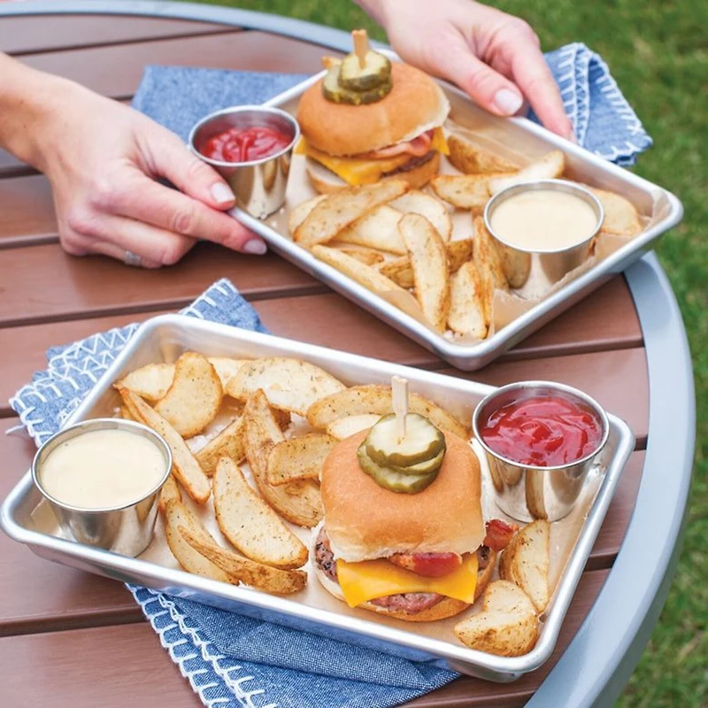 Nordicware 2-pc. Burger Grill Prep Trays