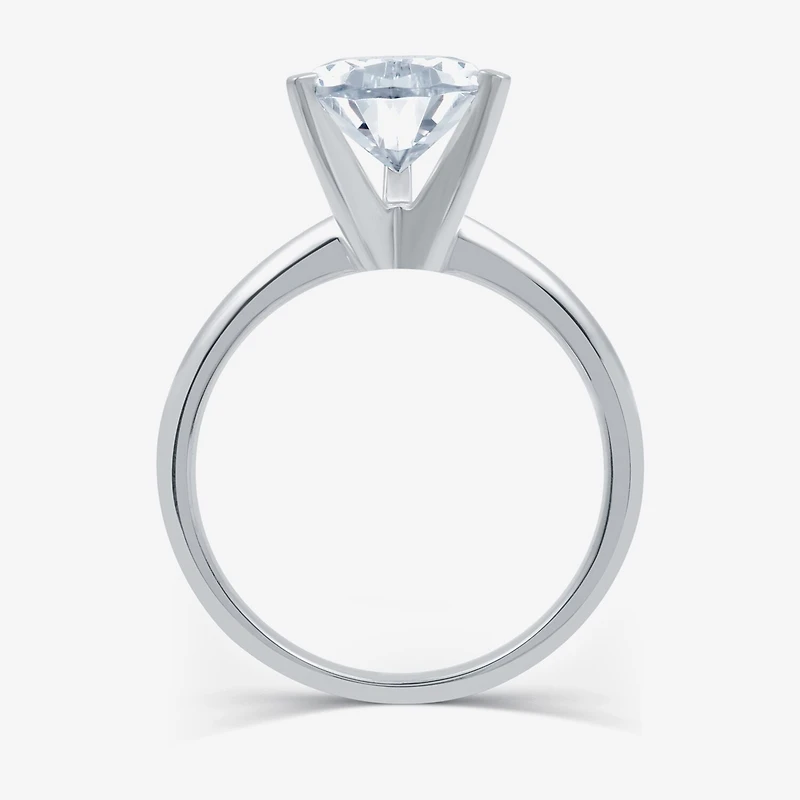 3 CT. Lab-Grown (G / VS2)  Diamond Pear Solitaire Engagement Ring in14K Gold