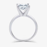 3 CT. Princess-cut Lab-Grown (G / VS2) Diamond Solitaire Engagement Ring 14K Gold