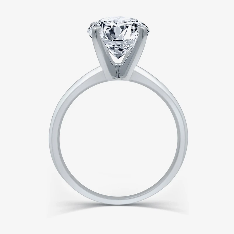 3 CT. Round Lab-Grown (G / VS2) Diamond Solitaire Engagement Ring 14K Gold