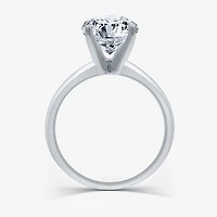 3 CT. Round Lab-Grown (G / VS2) Diamond Solitaire Engagement Ring 14K Gold