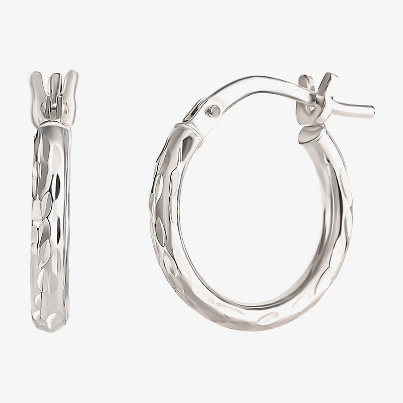 Womens Sterling Silver 4 Pair Earring Set