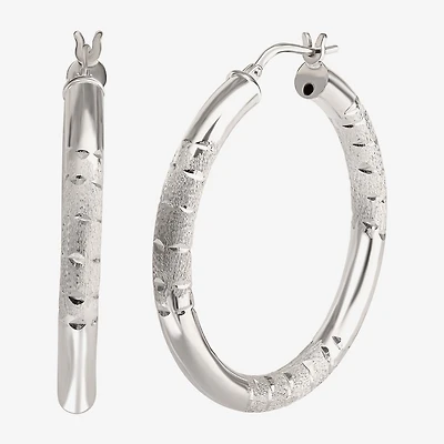 Sterling Silver Hoop Earrings